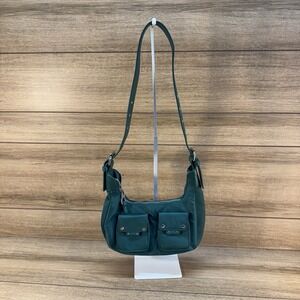 Nunoo Green Sally Small Nylon Shoulder Bag‎